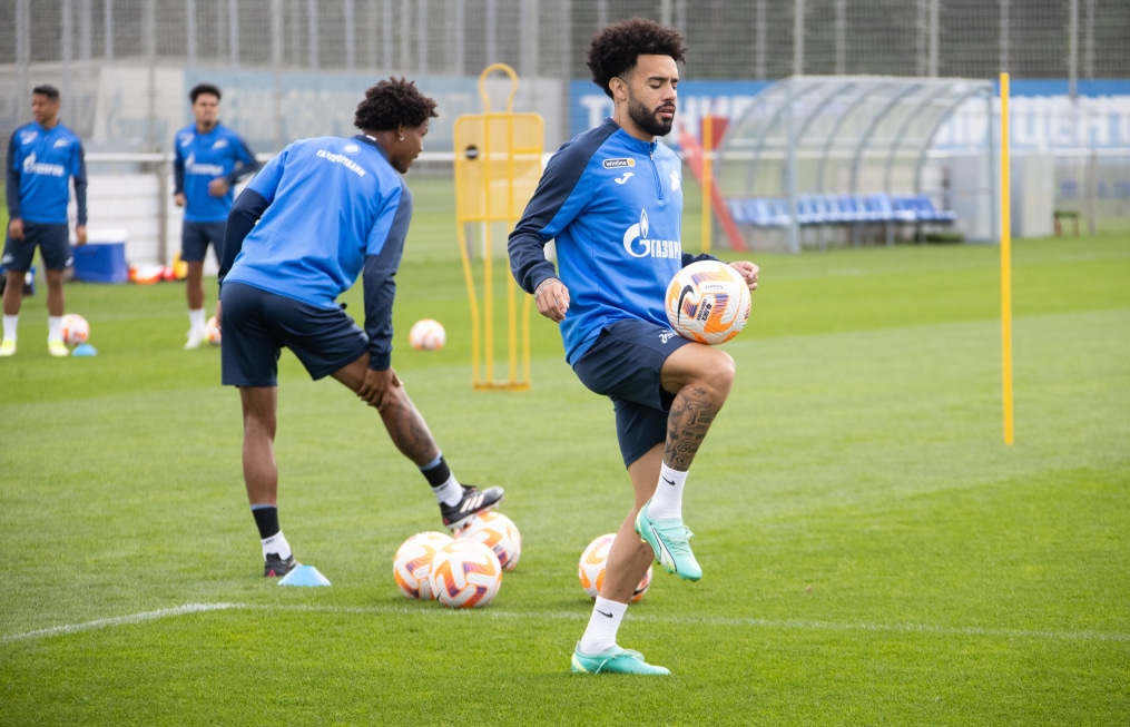 Открытая тренировка «Зенита» перед матчем с «Уралом»