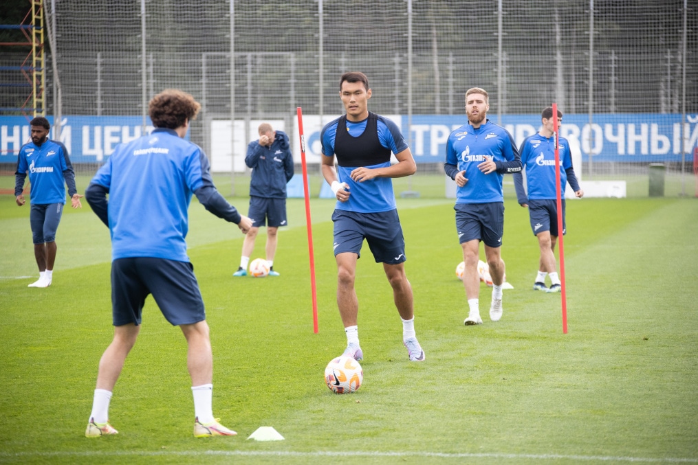 Открытая тренировка «Зенита» перед матчем с «Уралом»