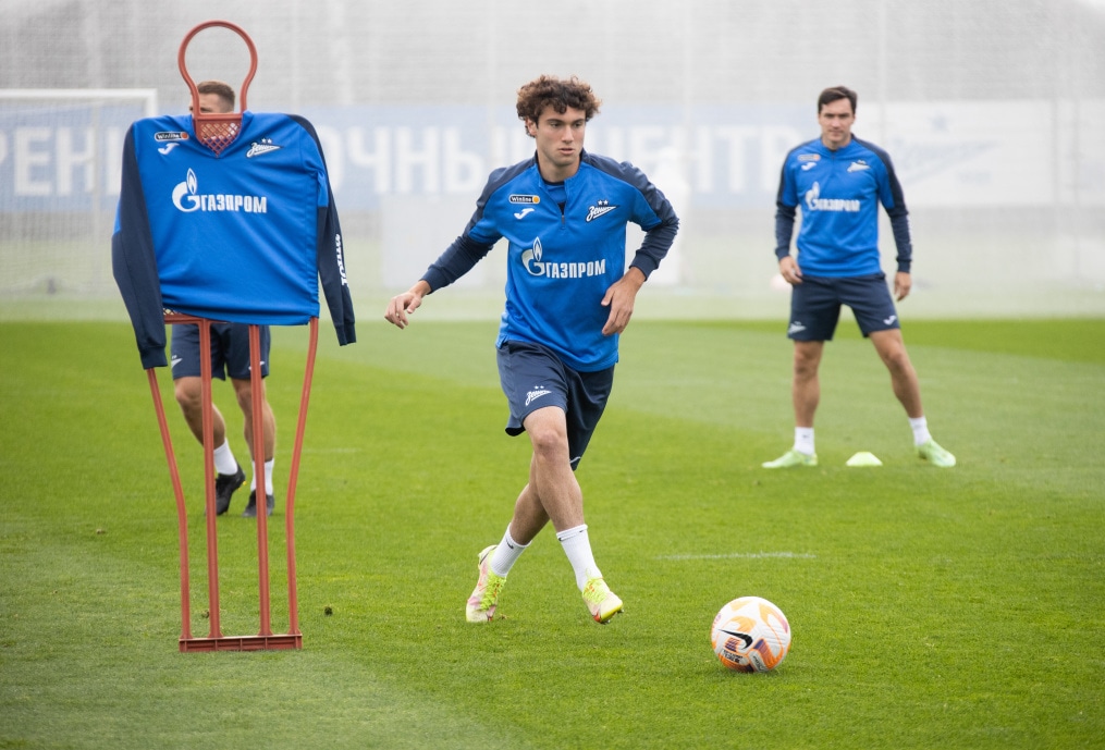 Открытая тренировка «Зенита» перед матчем с «Уралом»