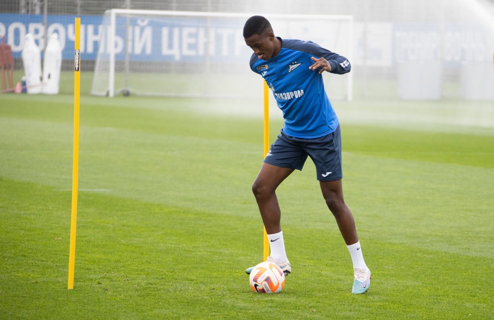 Открытая тренировка «Зенита» перед матчем с «Уралом»