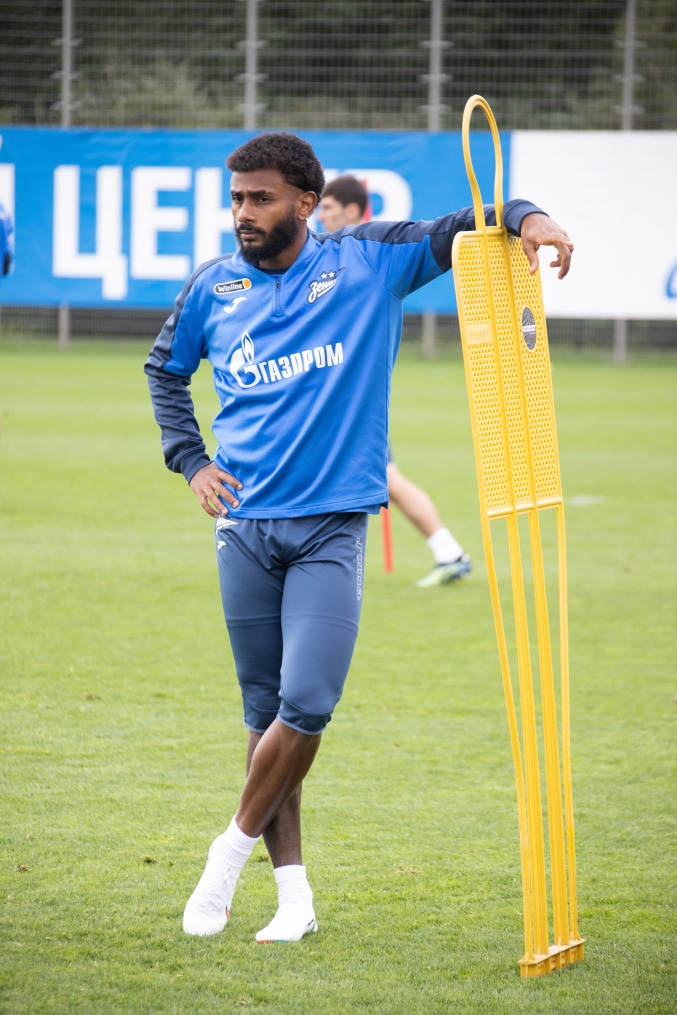 Открытая тренировка «Зенита» перед матчем с «Уралом»