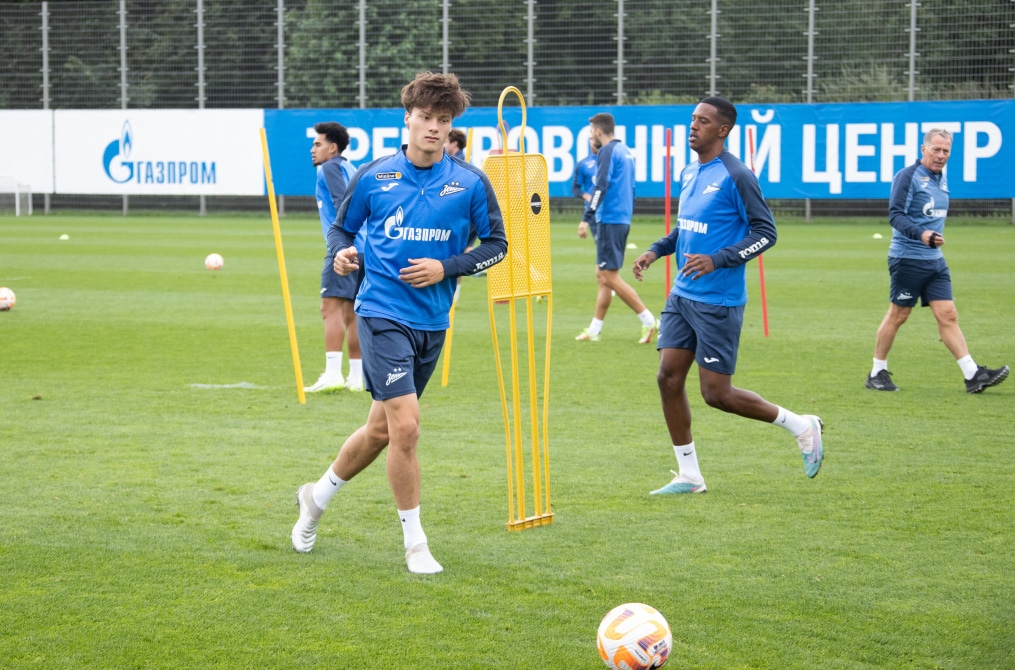 Открытая тренировка «Зенита» перед матчем с «Уралом»