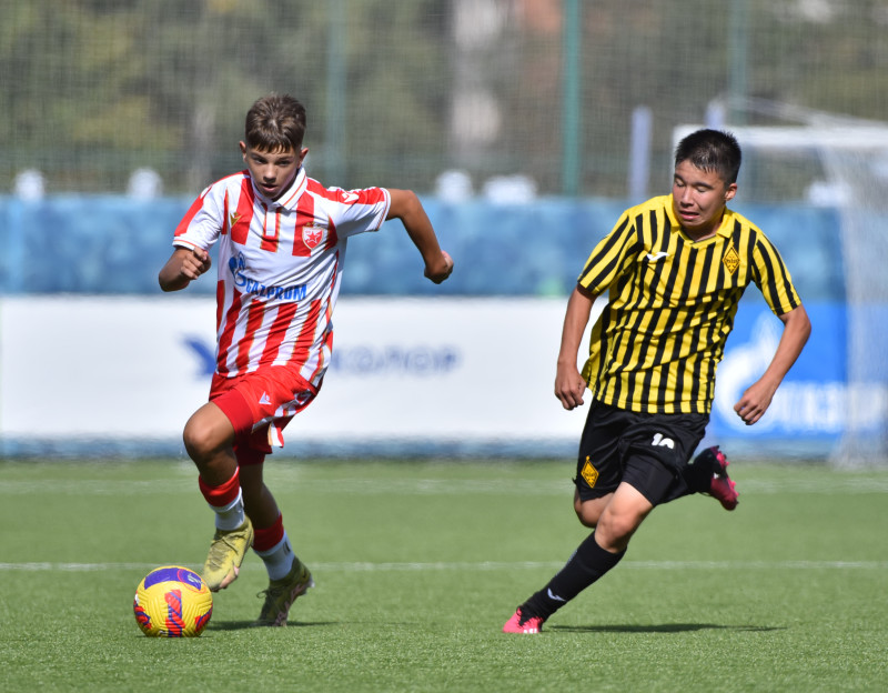 XVI международный юношеский турнир памяти Ю. А. Морозова. «Кайрат» — «Црвена Звезда»