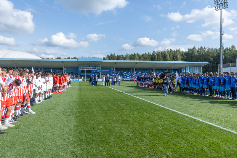 XVI международный юношеский турнир памяти Ю. А. Морозова. Церемония открытия