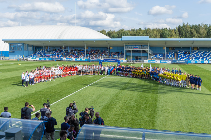 XVI международный юношеский турнир памяти Ю. А. Морозова. Церемония открытия