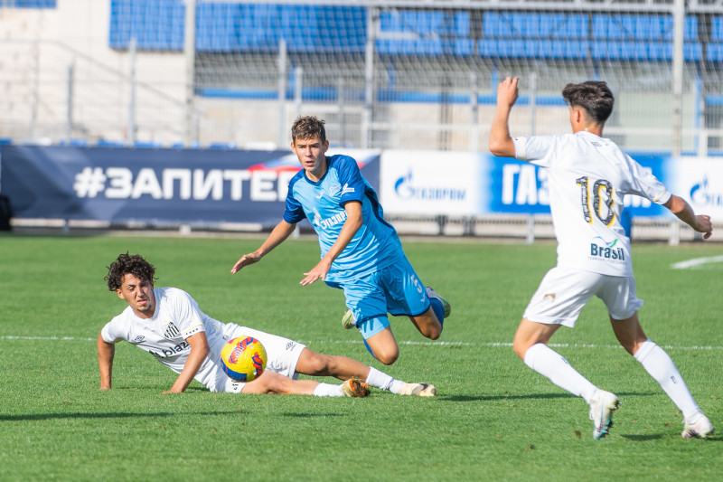 XVI международный юношеский турнир памяти Ю. А. Морозова. «Зенит» — «Сантос»