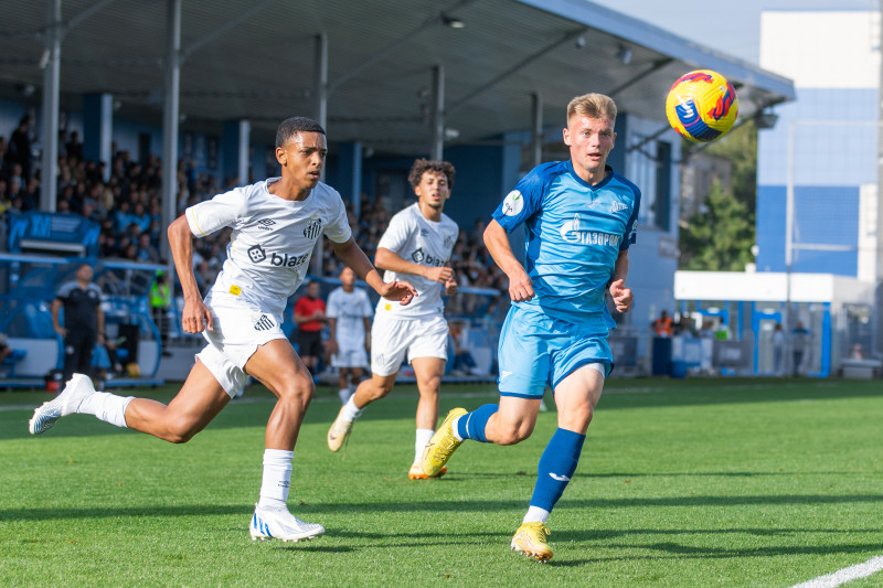 XVI международный юношеский турнир памяти Ю. А. Морозова. «Зенит» — «Сантос»