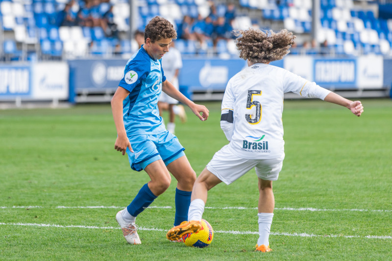 XVI международный юношеский турнир памяти Ю. А. Морозова. «Зенит» — «Сантос»