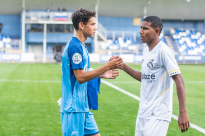 XVI международный юношеский турнир памяти Ю. А. Морозова. «Зенит» — «Сантос»