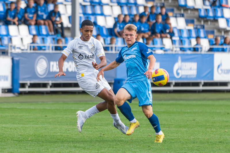 XVI международный юношеский турнир памяти Ю. А. Морозова. «Зенит» — «Сантос»