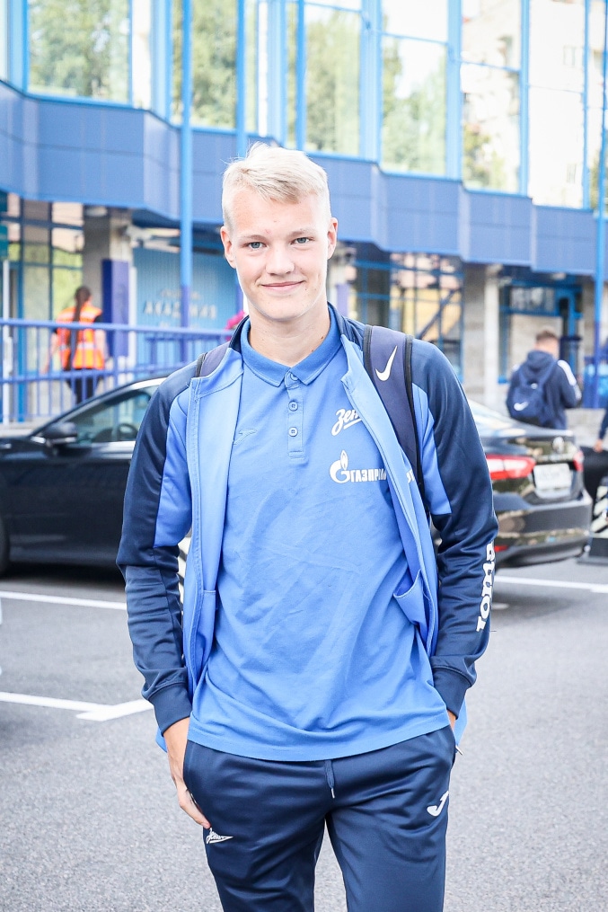 Выезд «Зенита»-м на матч против «Урала»-м