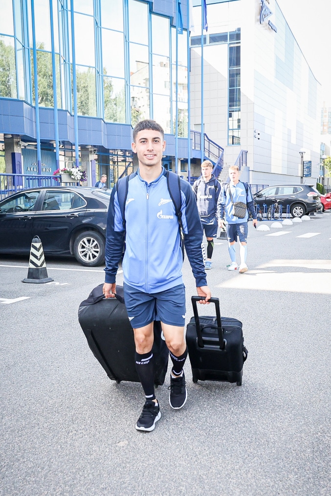 Выезд «Зенита»-м на матч против «Урала»-м