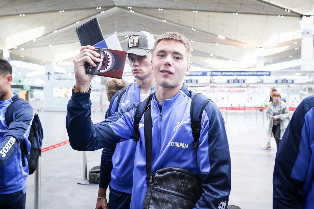 Выезд «Зенита»-м на матч против «Урала»-м