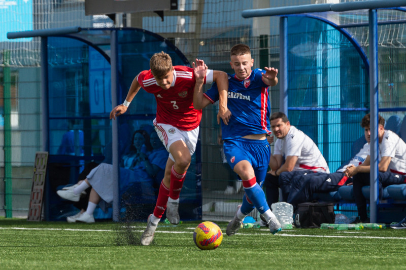 XVI международный юношеский турнир памяти Ю. А. Морозова. «Црвена Звезда» — Сборная России