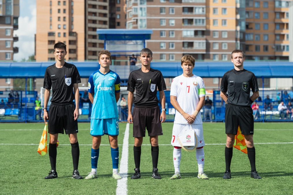 XVI международный юношеский турнир памяти Ю. А. Морозова. Сборная Беларуси — «Зенит»