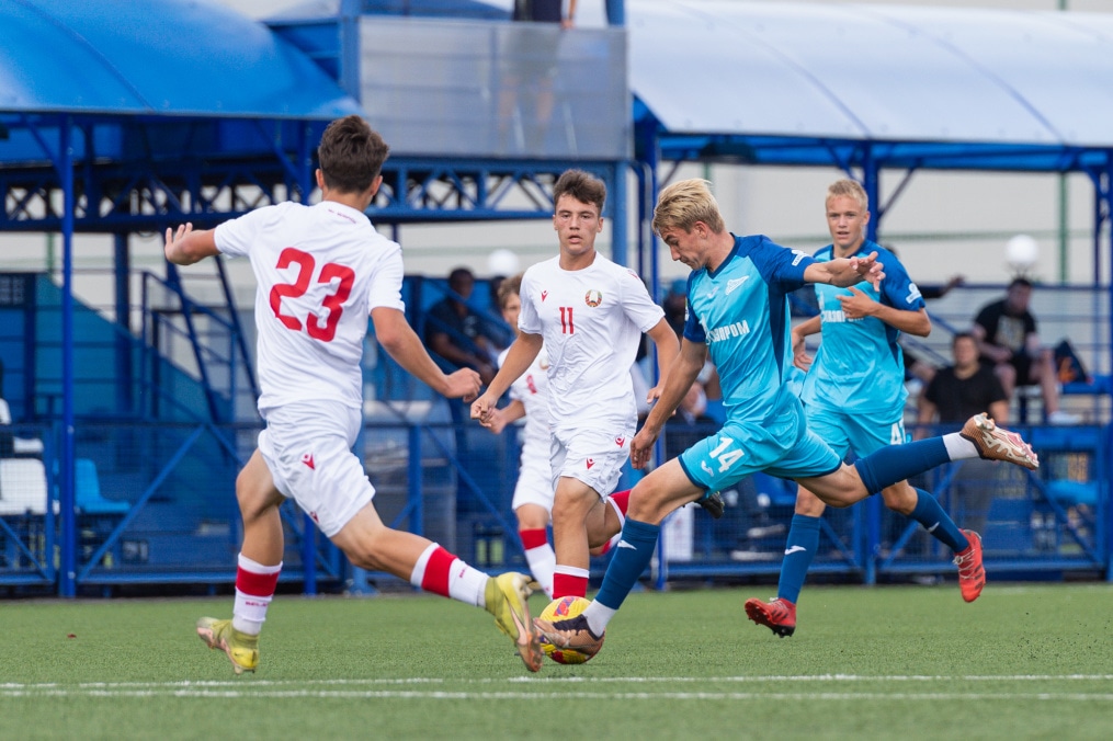 XVI международный юношеский турнир памяти Ю. А. Морозова. Сборная Беларуси — «Зенит»