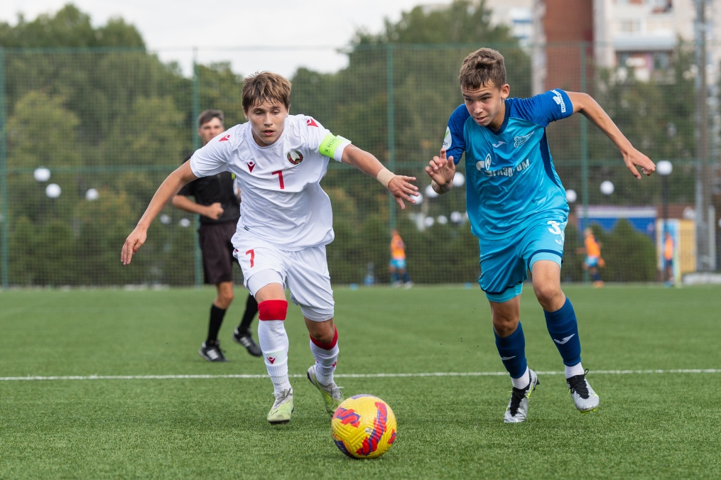 XVI международный юношеский турнир памяти Ю. А. Морозова. Сборная Беларуси — «Зенит»