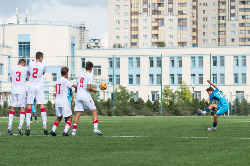XVI международный юношеский турнир памяти Ю. А. Морозова. Сборная Беларуси — «Зенит»