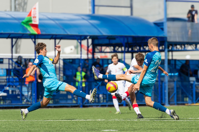 XVI международный юношеский турнир памяти Ю. А. Морозова. Сборная Беларуси — «Зенит»