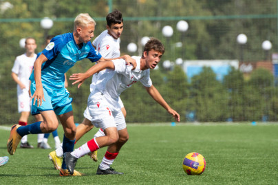 XVI международный юношеский турнир памяти Ю. А. Морозова. Сборная Беларуси — «Зенит»