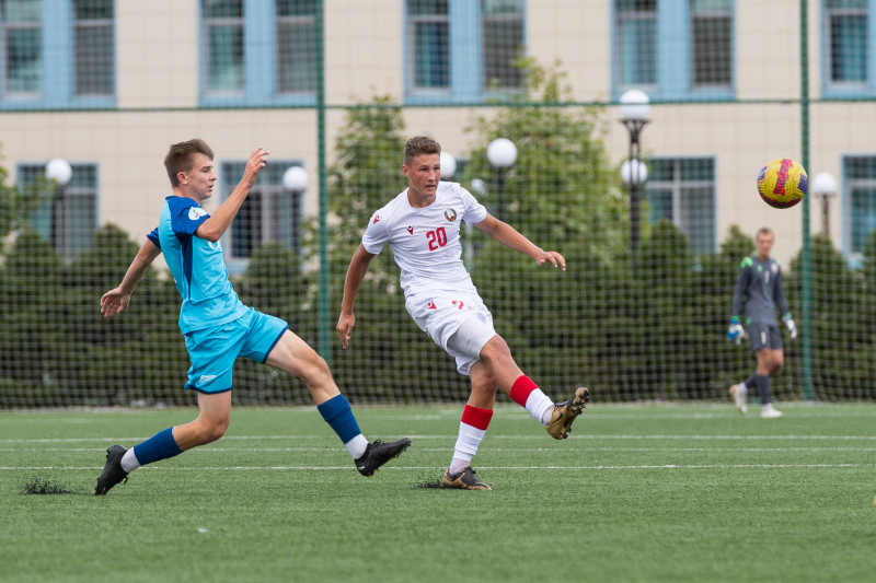 XVI международный юношеский турнир памяти Ю. А. Морозова. Сборная Беларуси — «Зенит»