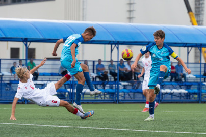 XVI международный юношеский турнир памяти Ю. А. Морозова. Сборная Беларуси — «Зенит»