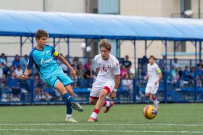 XVI международный юношеский турнир памяти Ю. А. Морозова. Сборная Беларуси — «Зенит»