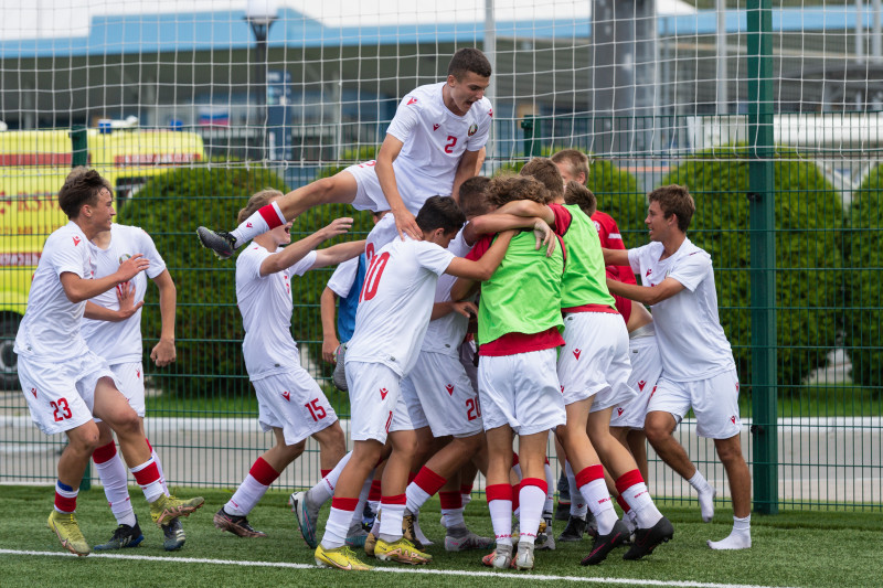 XVI международный юношеский турнир памяти Ю. А. Морозова. Сборная Беларуси — «Зенит»