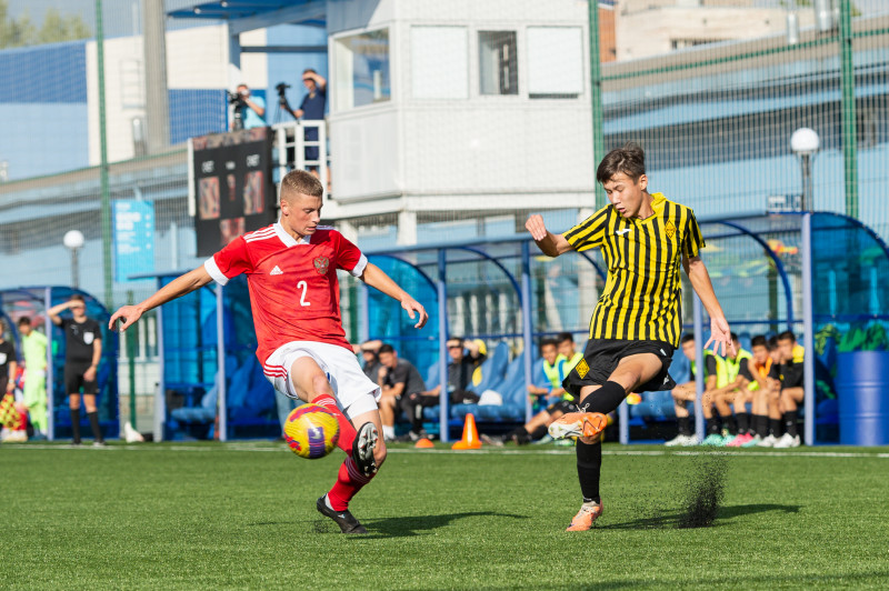XVI международный юношеский турнир памяти Ю. А. Морозова. Сборная России — «Кайрат»