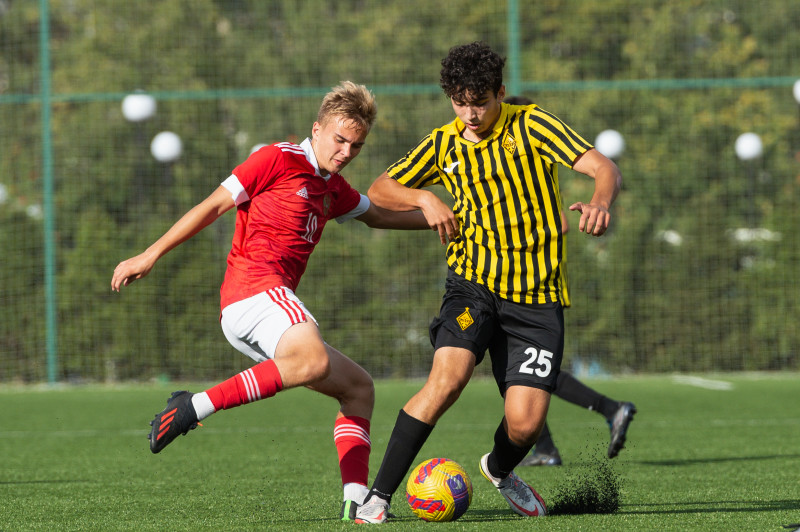 XVI международный юношеский турнир памяти Ю. А. Морозова. Сборная России — «Кайрат»