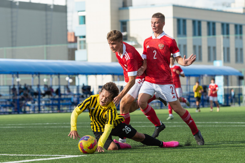 XVI международный юношеский турнир памяти Ю. А. Морозова. Сборная России — «Кайрат»