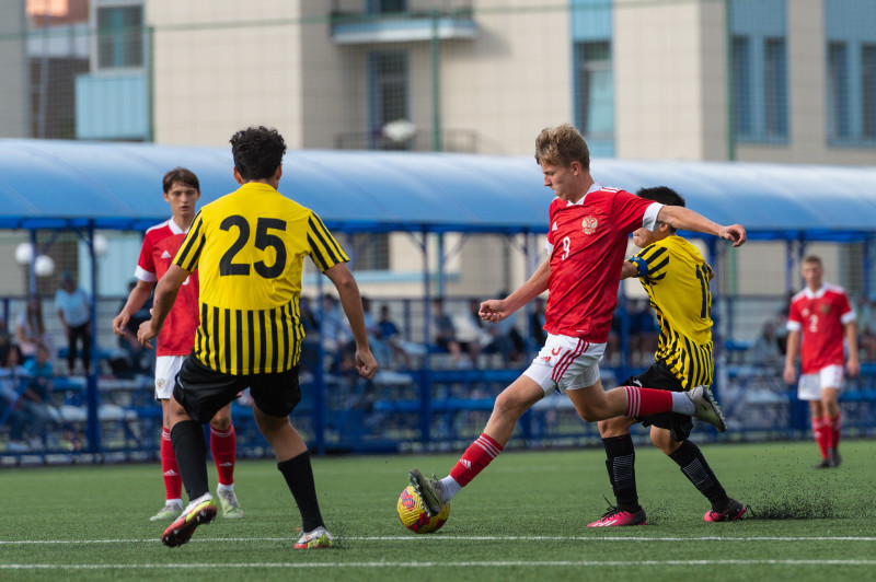 XVI международный юношеский турнир памяти Ю. А. Морозова. Сборная России — «Кайрат»