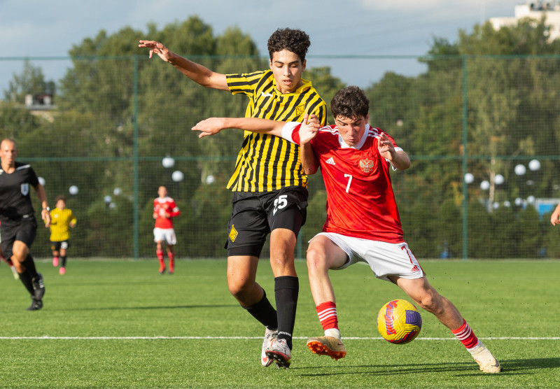 XVI международный юношеский турнир памяти Ю. А. Морозова. Сборная России — «Кайрат»
