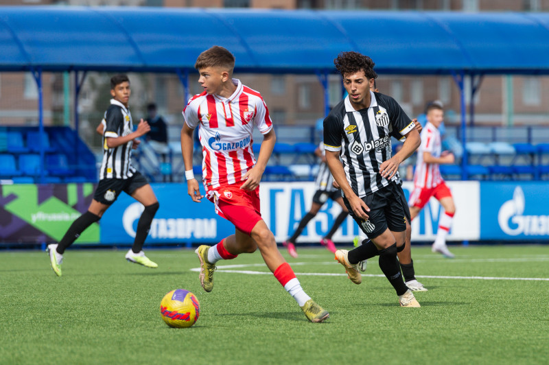 XVI международный юношеский турнир памяти Ю. А. Морозова. «Сантос» — «Црвена Звезда»