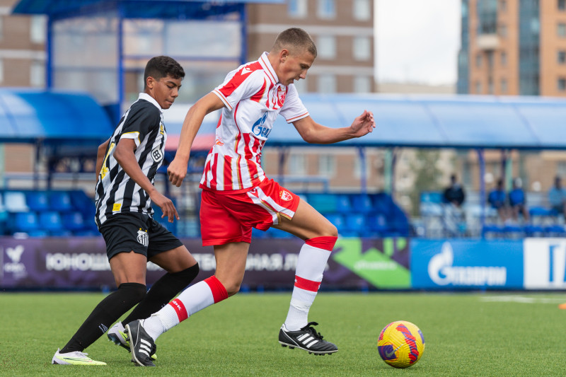 XVI международный юношеский турнир памяти Ю. А. Морозова. «Сантос» — «Црвена Звезда»