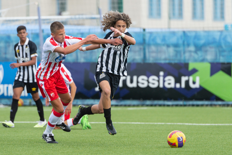 XVI международный юношеский турнир памяти Ю. А. Морозова. «Сантос» — «Црвена Звезда»