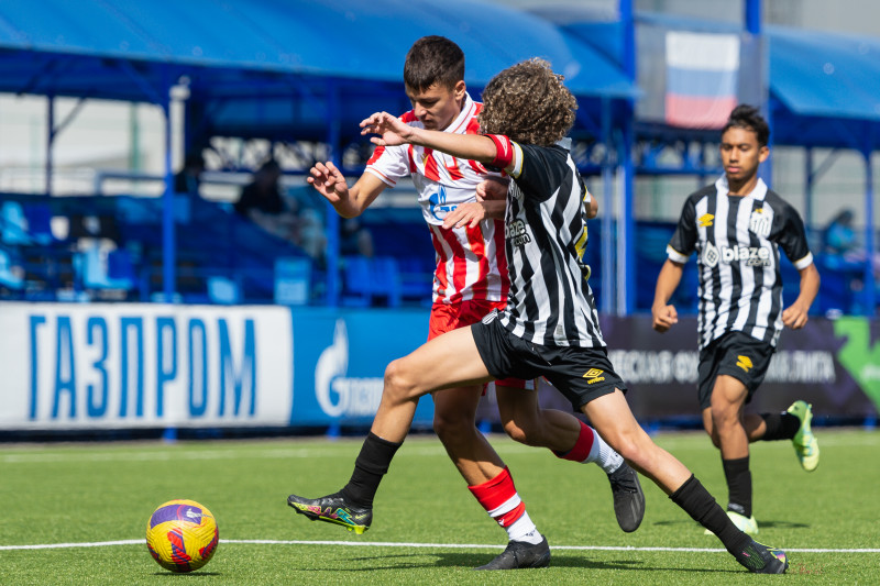 XVI международный юношеский турнир памяти Ю. А. Морозова. «Сантос» — «Црвена Звезда»