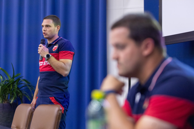 Михайло Йовичич — тренер по физической подготовке молодежных команд ФК «Црвена Звезда»