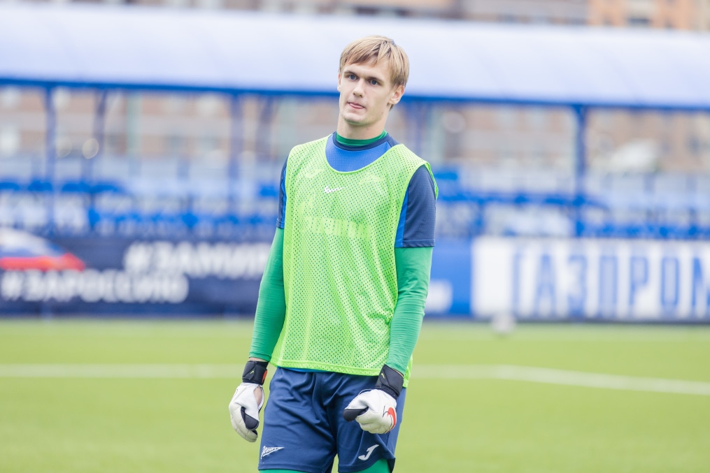 Тренировка «Зенита»-м перед матчем с ЦСКА