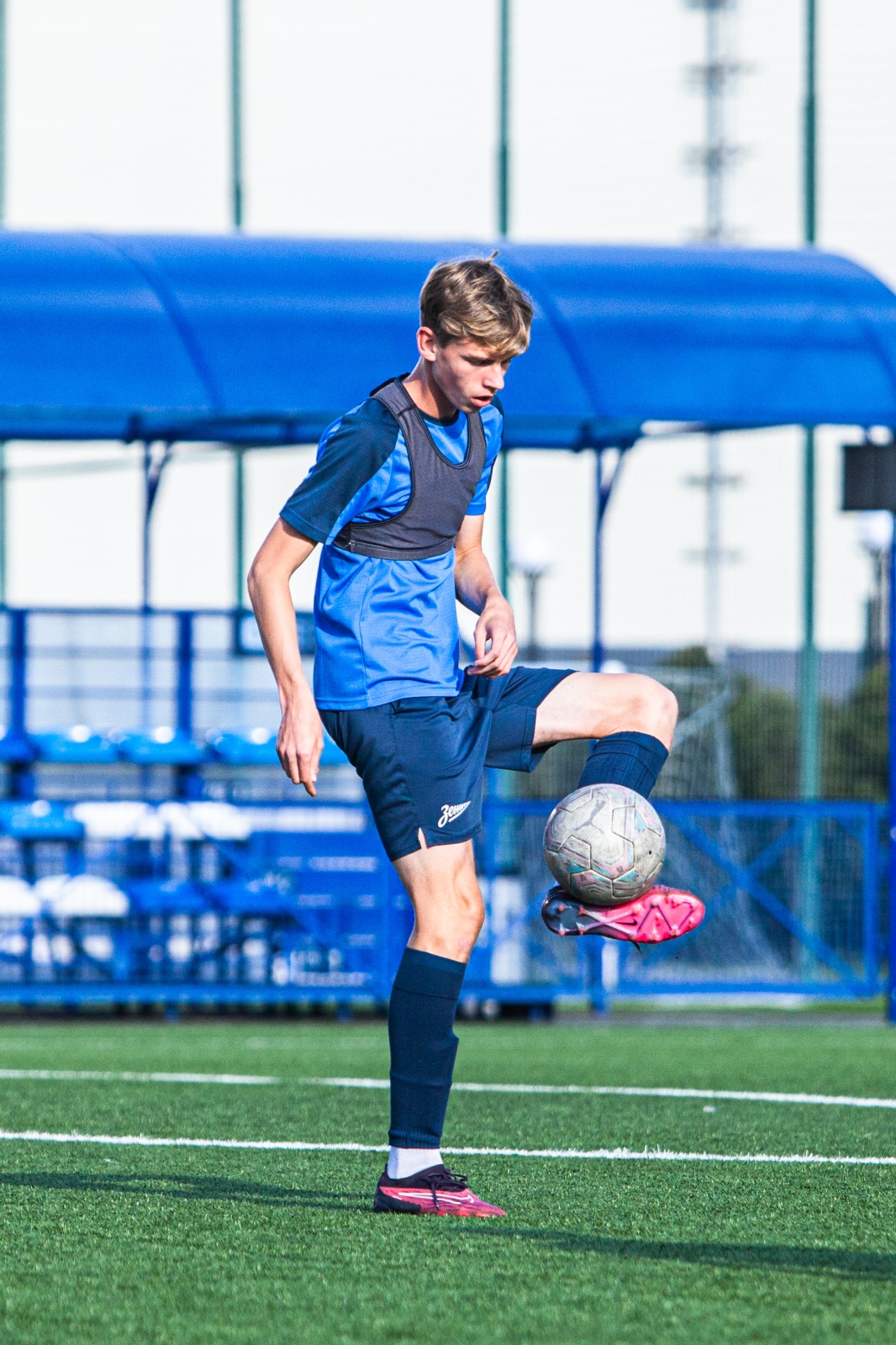 Совместная тренировка команд «Газпром»-Академии ФК «Зенит» 2006 и 2007 годов рождения