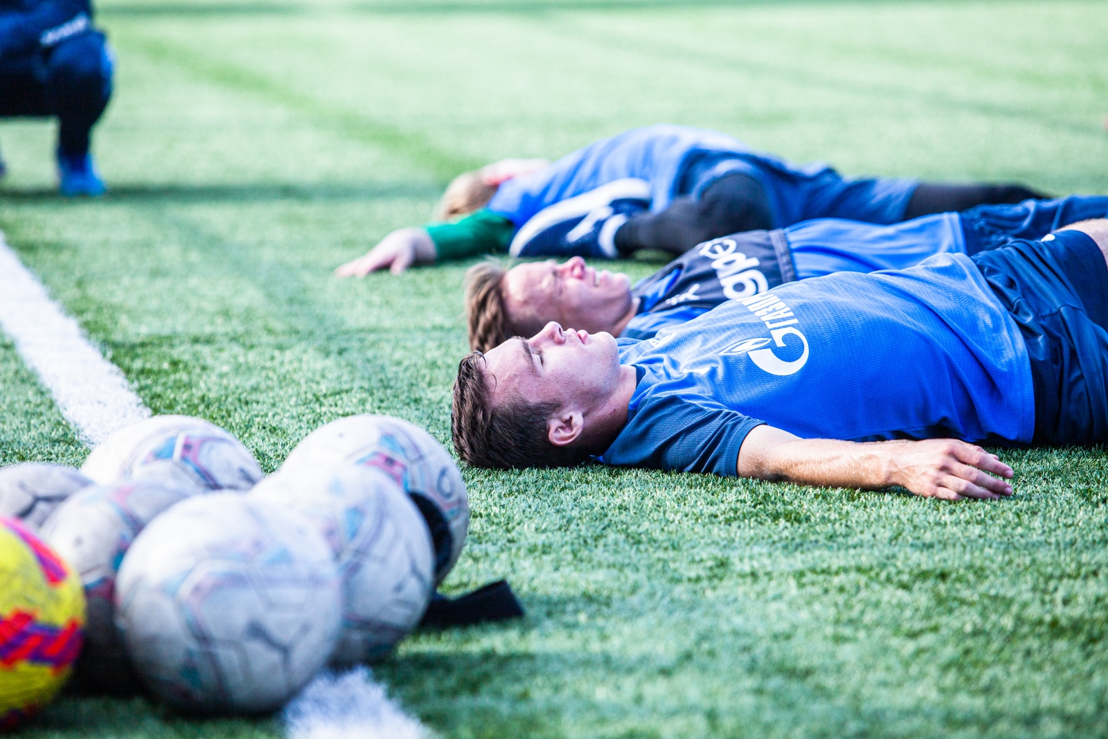 Совместная тренировка команд «Газпром»-Академии ФК «Зенит» 2006 и 2007 годов рождения