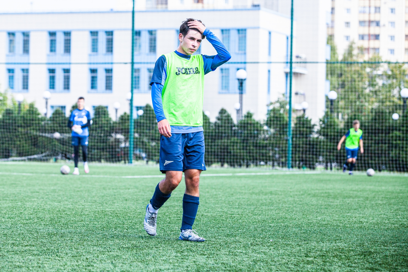 Совместная тренировка команд «Газпром»-Академии ФК «Зенит» 2006 и 2007 годов рождения