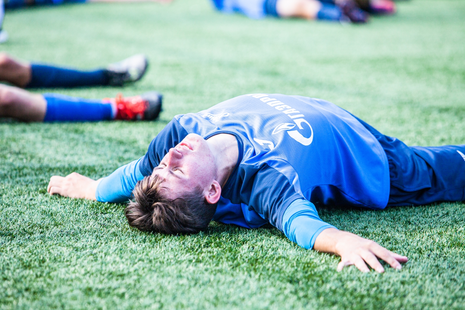 Совместная тренировка команд «Газпром»-Академии ФК «Зенит» 2006 и 2007 годов рождения