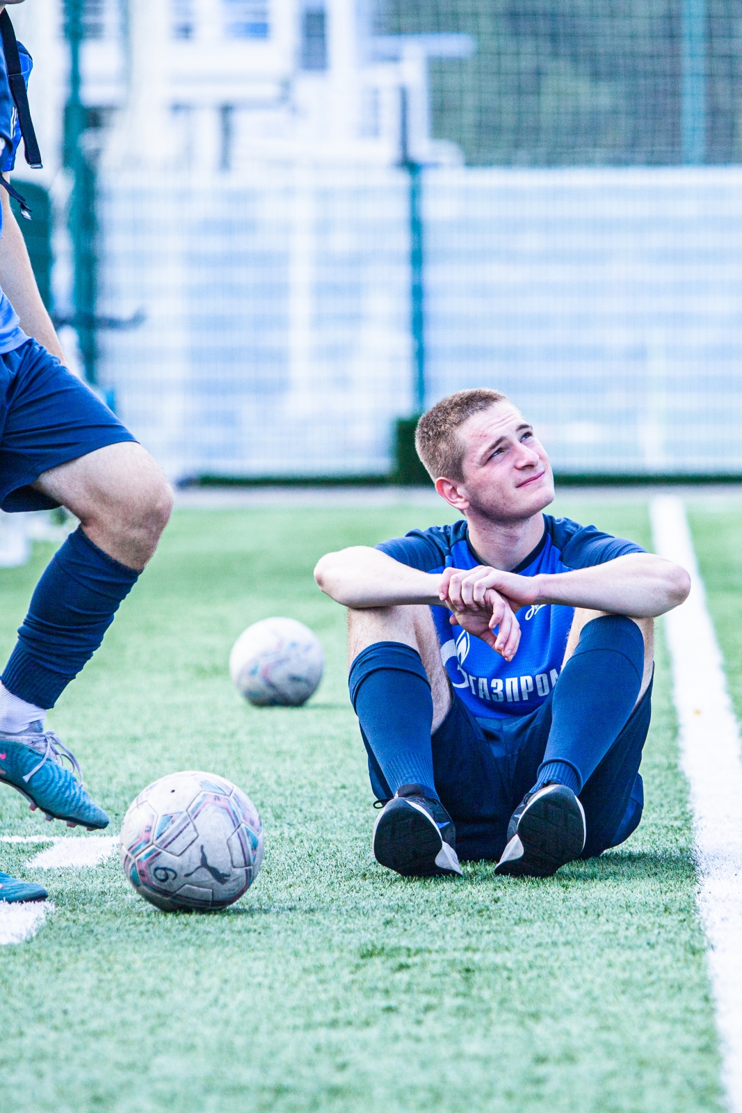 Совместная тренировка команд «Газпром»-Академии ФК «Зенит» 2006 и 2007 годов рождения