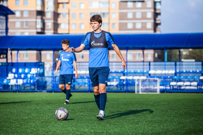 Совместная тренировка команд «Газпром»-Академии ФК «Зенит» 2006 и 2007 годов рождения