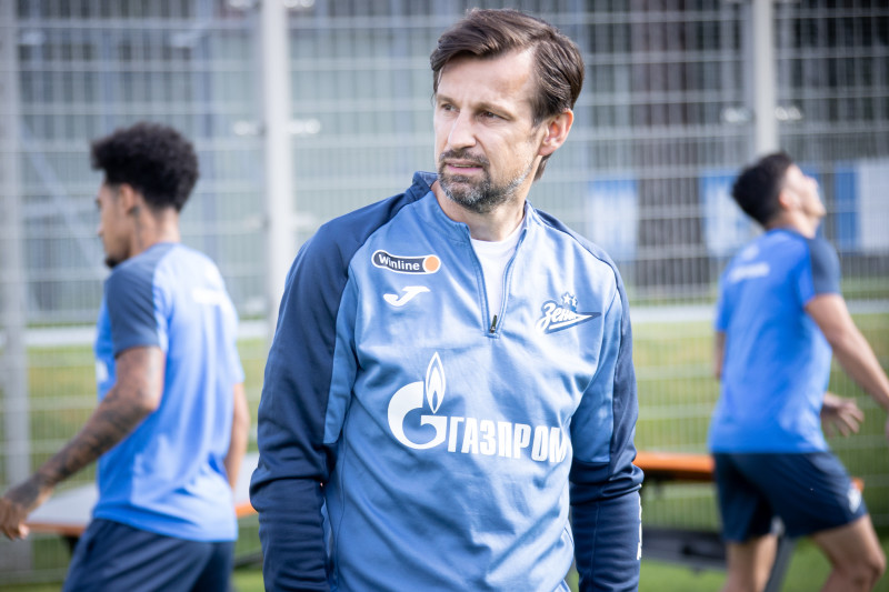 Открытая тренировка «Зенита» перед матчем с «Рубином»