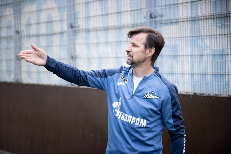 Открытая тренировка «Зенита» перед матчем с «Рубином»