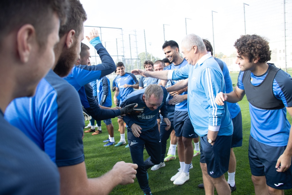 Открытая тренировка «Зенита» перед матчем с «Оренбургом»