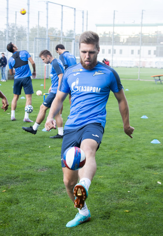 Открытая тренировка «Зенита» перед матчем с «Оренбургом»