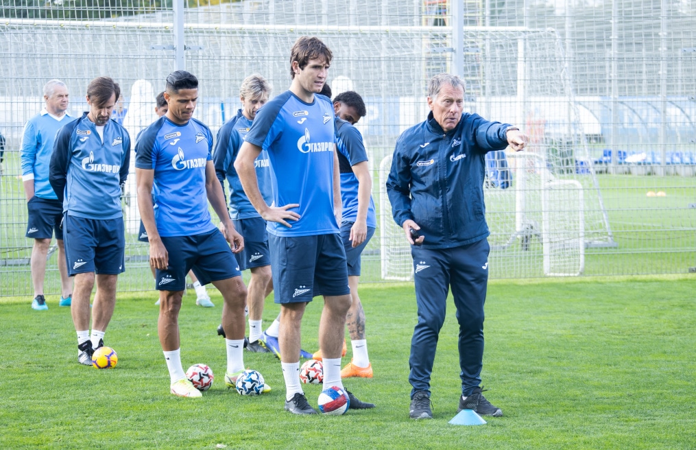 Открытая тренировка «Зенита» перед матчем с «Оренбургом»
